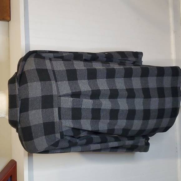 Soft Surroundings Mad over Plaid flannel Longline Dress/tunic PM - Picture 6 of 11